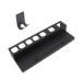 Baluue Curling Iron Rack Hair Curler Holder Hair Dryer Stand Kickstand Styler Holder Black Stainless Steel