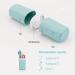 Portable Blue Toothbrush Travel Case with Waterproof Bag - Ideal for Camping, Travel, Business, School, Home - Buy Online on GoSupps.com