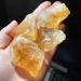 Stone 4pc Natural Raw Citrine Quartz Stones for Rough ERTEYIN