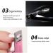 Toenail Clippers Nail Clippers Cuticle Clipper Nail Clipper Professional Acrylic UV Gel Fake Artificial Tips Edge Cutter Professional Nail Art Manicure Tool Red (Color : Red) - Buy Online on GoSupps.com