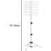 Folpus Braiding Hair Rack Double Sided Standing Hair Stand 144 Pegs Hair Braiding Rack Hair Extension Holder for Stylists Braiders white White 76-128cm - Buy Online on GoSupps.com