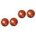 Frcolor 4 piece of solid wood massage ball yoga hand made of wood roller balls massage massage roller handballs handbar massage ball hand massager handmade balls pear massage bum training ball