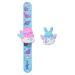Smiggle Slapband Lip Balm Duo Gift Set (Blue Cotton Candy)
