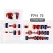 dijiusidy False Nail Perfect Matching Simple to Wear Fingernail Full Coverage Press Type Strong Viscosity Adjustable Paster Type 23 F741 Type 23 F741 - Buy Online on GoSupps.com