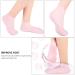 Moisturizing Gel Booties & Spa Socks - Hydrating Foot Cream for Dry Feet | Silicone Gel Stockings (35x7x1cm) in Rose - Buy Online on GoSupps.com