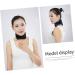FRCOLOR Self Heating Neck Massage Belt - 2pcs Neck Massager & Guard for Pain Relief | Adjustable & Comfortable - Buy Online on GoSupps.com