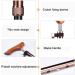 Telescopic Non Slip Crutches Elderly Crutches Multifunctional Ten-Speed Height Adjustable Aluminum Alloy Rehabilitation Cane Light Solid Wood Handle Walker for Arthritis Elderly Seniors & Handicap Red Wine - Buy Online on GoSupps.com