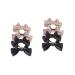 FRCOLOR 4 Pairs bow hairpin party hair clip bows hair accessories hair pin bowknot boutiques barrettes hair bow pins toddler bows hair bows for bow hair clip headgear fabric girl woman