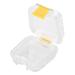 Professional Dental Protection Box False Teeth Storage Box for Film Case Membrane Tooth Container