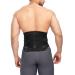 Lower Back Support Brace For Men And Women Double Layer Pressurized Lumbar Spine Decompression Belt Breathable Waist Back Posture Correction Sports Protection Girdle (Color : Black Size : XXL) lofty Black L - Buy Online on GoSupps.com