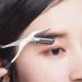 2 PCS Black Eyebrow Trimmer Scissors with Comb - Precision Eyebrow Shaping Tool for Unisex Adults - Buy Online on GoSupps.com