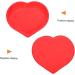 PRETYZOOM Mold Heart Shaped Biscuit Heart Cupcake Pan Silicone Cookie Mini Cupcake Heart Cake Pan Baking Supply Tube Baking Tins Cake Tin Red Wedding Large Baking Dish Silica Gel - Buy Online on GoSupps.com