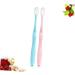Ultechnovo Bamboo Toothbrush Set - 4 Micro Soft Travel Toothbrushes for Postnatal Care & Oral Hygiene Accessories for Mothers - Buy Online on GoSupps.com