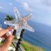 Bartosi White Starfish Hairpins - Pack of 2 Beach Hair Barrettes for Women | Decorative Hair Clips & Fashionable Accessories for Girls - Buy Online on GoSupps.com