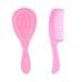 SUPVOX Kids Comb Baby Hair Brush and Comb Set Hairbrush with Soft Goat Bristles for Newborn Toddlers