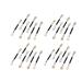 Ipetboom 30pcs Ladies Suits Eyeshadow Brush Sponge Women Eyeshadow Brush Makeup Tools Face Brush Emulsion