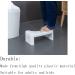 Folding Toilet Stool  Foldable Poop Stool with Fragrance Position  Bathroom Potty Step Stool  Poop Stool | Bathroom Accessories for All Ages | Sitting Posture Foot Stool  Blackl - Buy Online on GoSupps.com