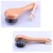 1PC Bamboo Charcoal Facial Cleansing Brush - Manual Pore Exfoliation & Makeup Removal - Buy Online on GoSupps.com