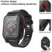 YOGRE Apple Watch 42mm Series 3/2 Waterproof Case with Screen Protector | Full Body Protective Dustproof Cover for iWatch 42mm Black - Buy Online on GoSupps.com