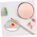 WOONEKY Nail Art Supplies Manicure Pallet Mirror For Mixing Colors - Buy Online on GoSupps.com
