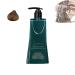 Hair dye set with mild formula and longlasting effect plantbased hair color for gray coverage longlasting hair dye set in one step with nourishing natural shampoo Chestnut Brown