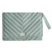 Mushie Portable Diaper Pad | Washable Changing Pad for Babies & Toddlers | 100% Organic Cotton | Breathable Reusable Waterproof | Roman Green - Buy Online on GoSupps.com