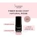 Sincero Salon - Nautral Rose Gel Nail Polish Base Coat 6ml - Extra Strong Nail Strengthener For Damaged Nails - Gel Base Coat - Nail Varnish - Gel Polish Nail Art - LED UV Gel Nail Polish Natural Rose - Buy Online on GoSupps.com
