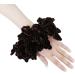 Buy GWXEVCE Muslim Women's Fluffy Velvet Hijab Scrunchies - Flexible Hair Tie in Coffee | International Shipping Available - Buy Online on GoSupps.com