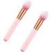 CANIGHT 2pcs Professional Makeup Brush Concealer Brush Cosmetics Brush Cosmetics Powder Brush Wooden - Buy Online on GoSupps.com