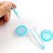 ROYHOO 15pcs Portable Contact Lens Tool Set | Insert/Remover & Soft Tip Tweezers | Ideal for Easy Lens Handling - Buy Online on GoSupps.com