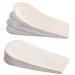 Adjustable Orthopedic Heel Lift Inserts, 1/4" to 1" Gel Heel Pads, Height Increase Insole for Leg Length Discrepancies, Heel Spurs, Heel Pain, Sports Injuries, and Achille tendonitis (4 Layers), Small Small-Women's 4.5-9.5|Men's 6-8.5