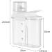 Generic Clear Laundry Dispenser with Scale for Home Organization M - Buy Online on GoSupps.com