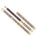 Baluue 2pcs Eyebrow Pen with Brush Eyebrow Pencil Long Lasting Waterproof Eyebrow Makeup Coffee #2 1 count (Pack of 1) Caf Leve 2