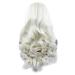 BGHJUE 24-Inch Natural Looking Long Wavy Synthetic Hair Lace Front Wig for Women - Heat Resistant Fiber Side Parting (Color: Photo Color) - Buy Online on GoSupps.com