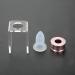 12.1 mm DIY Lipstick Mold Set - Silicone Lip Balm Crafting Tools for Beautiful Lipstick Shapes - Buy Online on GoSupps.com