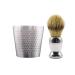 Beavorty 1 set of beard brush set Tools for men shaving soap cup razor shell for beard mustache men razor men soap shell man styling brush vintage stainless steel 304