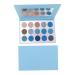 Angoily 15 Eyeshadow Palette Makeup Palette Woman Eyeshadow Compact Eye Shadow Miss Make up Kit Glitter 1 count (Pack of 1) Blue