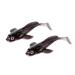 Kisangel 4pcs Worms Freshwater Rubber Saltwater Bait Fake Fishing for Mini G Artificial Cm Fish
