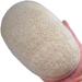 Exfoliating Natural Loofah Sponge Pad Scrubber for Men and Women - Beige | 1pc - Buy Online on GoSupps.com