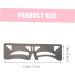 Outanaya 2pcs Eyebrow Ruler Eyebrow Makeup Tools Eyebrow Shaping Stencil Brow Guide Ruler Mold Eyebrow Shape 1 count (Pack of 1) As Shown - Buy Online on GoSupps.com