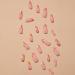 Almond Shaped Gold Foil Fake Nails - 24pcs Medium Press on Acrylic French Nails with Swirl Designs - Summer Glossy Stick on Nails for Women and Girls - AL21 - Buy Online on GoSupps.com