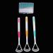 Verdant Touch Coated Tongue Scraps Interdental Brush Set - 6-Pack Oral Care Kit for Deep Cleaning Tooth Stains - Buy Online on GoSupps.com