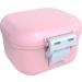 Argomax Leak-Proof Prosthesis Box | Sustainable Dentistry Solution for Dentures & Braces (Pink + White) - Buy Online on GoSupps.com