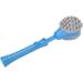 Portable Silicone Massage Hammer - 2 Soft Heads Manual Back Massager for Pain Relief (Blue) - Buy Online on GoSupps.com