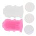 Healeved 6 Pcs Silicone Massage Brushes and Scrubbers for Body and Hair - Buy Online on GoSupps.com