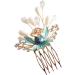 FRCOLOR Set of 2 headpieces for the bride wedding hair accessories wedding hair clips pearl hair pin tiara pearl comb pearl hair comb headpiece - Buy Online on GoSupps.com