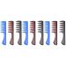 9 PCS Detangling Hair Comb Hair Salon Comb Barber men comb Hair Styling Tools Barber Male Combs Hair Brush Kit Fork Comb hair comb for men Hairdressing Accessories set man big back Mx3pcs As Shownx3pcs