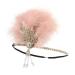 Buy SharPepublic Women's 1920s Pink Headband - Strass Pearls Hairband for Costume & Cocktail Accessories - International Shipping Available - Buy Online on GoSupps.com