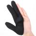 minkissy 1pc Hairdressing Three Finger Cover Hairdressing Finger Glove Hair Straightener Glove Tool Curling Wand Billiard Straightener Gloves Hair Dye Gloves Hairdressing Finger Cover Hand Black 11x10cm - Buy Online on GoSupps.com