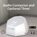 Adaptive Sound Technologies LectroFan EVO Sleep Sound Machine | Non-Looping 22 Fan & White Noise Variations with Ocean Sounds | Sleep Timer Included - Buy Online on GoSupps.com
